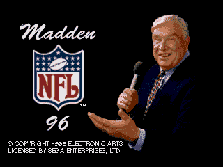 Madden 96 screenshot 2 for Super Nintendo